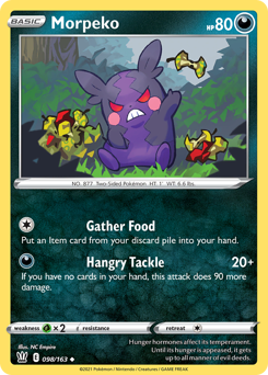 Morpeko - Battle Styles - #98 - Pokemon TCG card