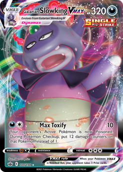 Galarian Slowking VMAX #100 Galarian Slowking VMAX - Chilling Reign - #100 - Pokemon TCG card