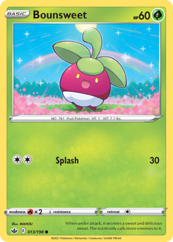 Bounsweet - Chilling Reign - #13 - Pokemon TCG card