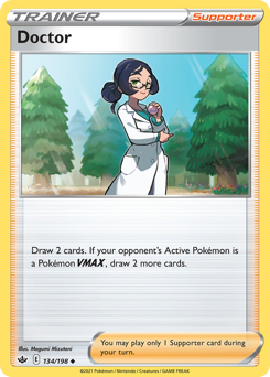 Doctor - Chilling Reign - #134 - Pokemon TCG card