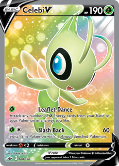 Celebi V - Chilling Reign - #160 - Pokemon TCG card