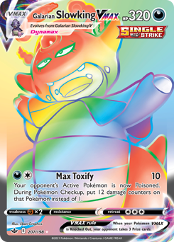 Galarian Slowking VMAX #207 Galarian Slowking VMAX - Chilling Reign - #207 - Pokemon TCG card