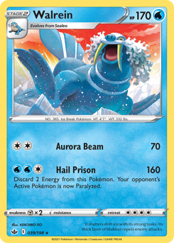 Walrein #39 Walrein - Chilling Reign - #39 - Pokemon TCG card