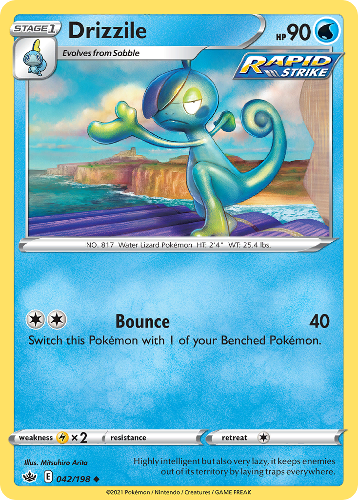 Drizzile - Chilling Reign - #42 - Pokemon TCG card