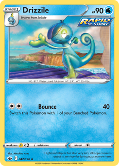 Drizzile #42 Drizzile - Chilling Reign - #42 - Pokemon TCG card