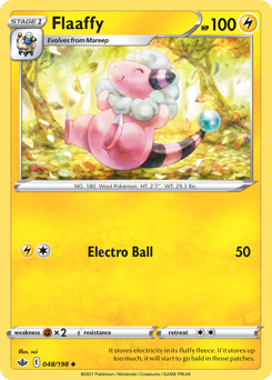 Flaaffy #48 Flaaffy - Chilling Reign - #48 - Pokemon TCG card