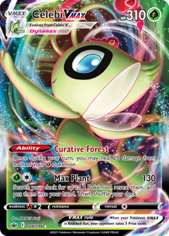 Celebi VMAX - Chilling Reign - #8 - Pokemon TCG card