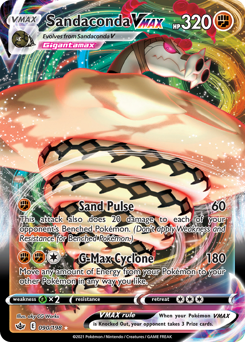Sandaconda VMAX - Chilling Reign - #90 - Pokemon TCG card