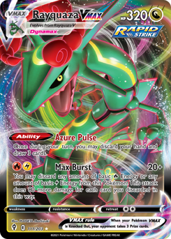 Rayquaza VMAX #111 Rayquaza VMAX - Evolving Skies - #111 - Pokemon TCG card