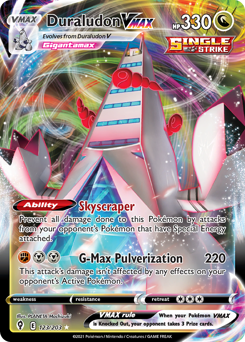 Duraludon VMAX #123 Duraludon VMAX - Evolving Skies - #123 - Pokemon TCG card