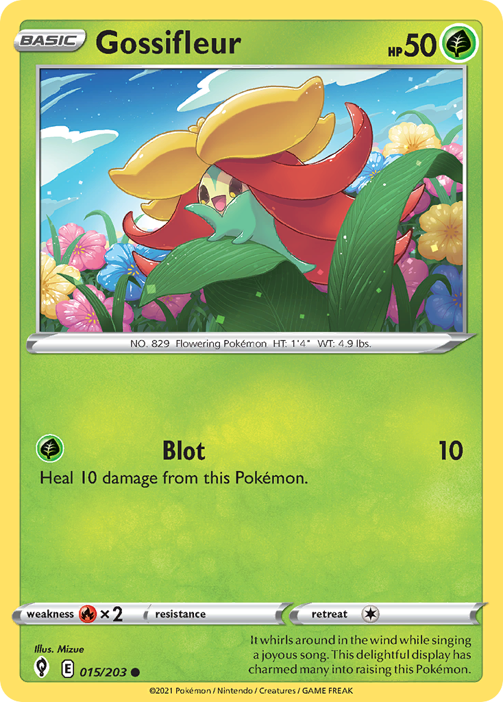 Gossifleur - Evolving Skies - #15 - Pokemon TCG card