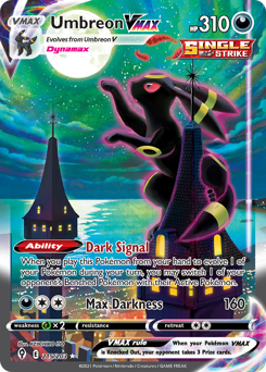 Umbreon VMAX #215 Umbreon VMAX - Evolving Skies - #215 - Pokemon TCG card