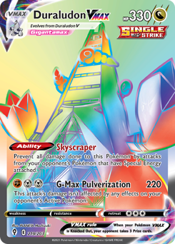 Duraludon VMAX #219 Duraludon VMAX - Evolving Skies - #219 - Pokemon TCG card