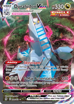 Duraludon VMAX #220 Duraludon VMAX - Evolving Skies - #220 - Pokemon TCG card