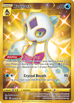 Froslass #226 Froslass - Evolving Skies - #226 - Pokemon TCG card
