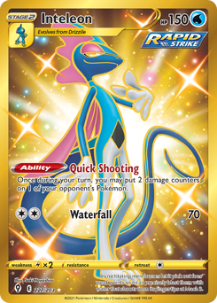 Inteleon - Evolving Skies - #227 - Pokemon TCG card