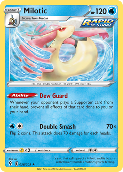 Milotic #38 Milotic - Evolving Skies - #38 - Pokemon TCG card