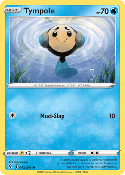 Tympole - Evolving Skies - #42 - Pokemon TCG card