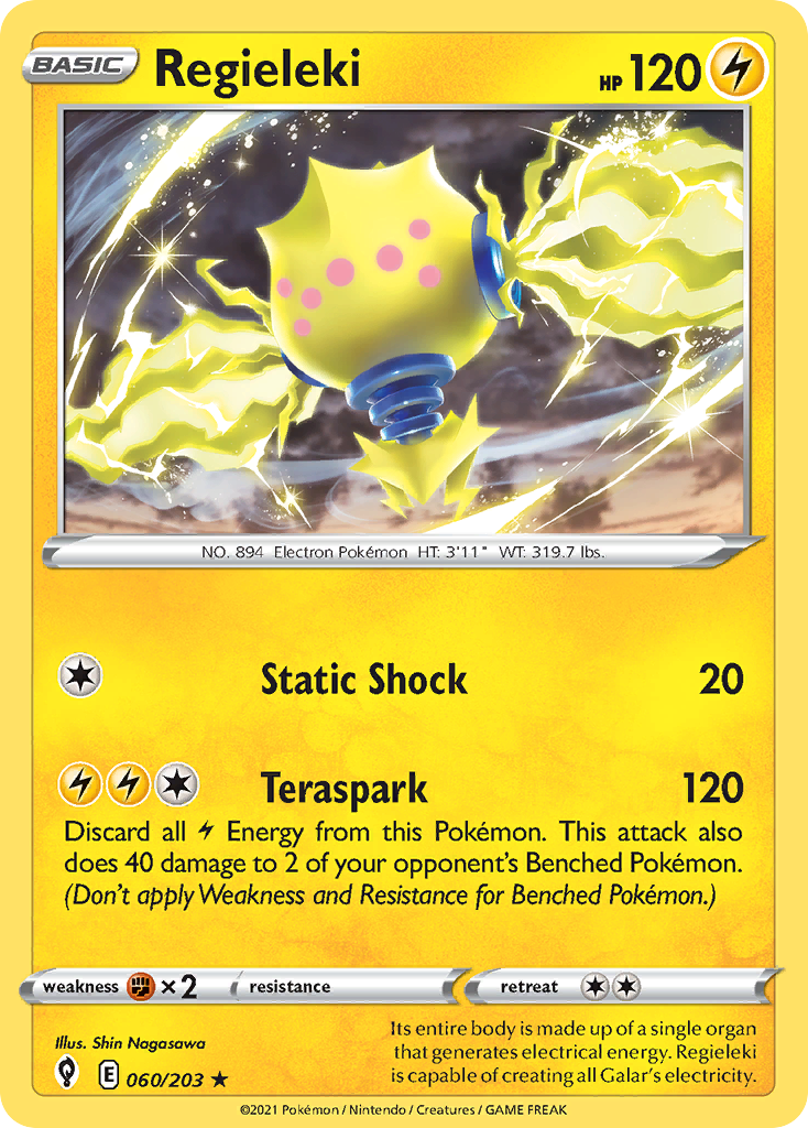 Regieleki - Evolving Skies - #60 - Pokemon TCG card