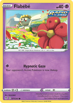 Flabébé - Evolving Skies - #71 - Pokemon TCG card