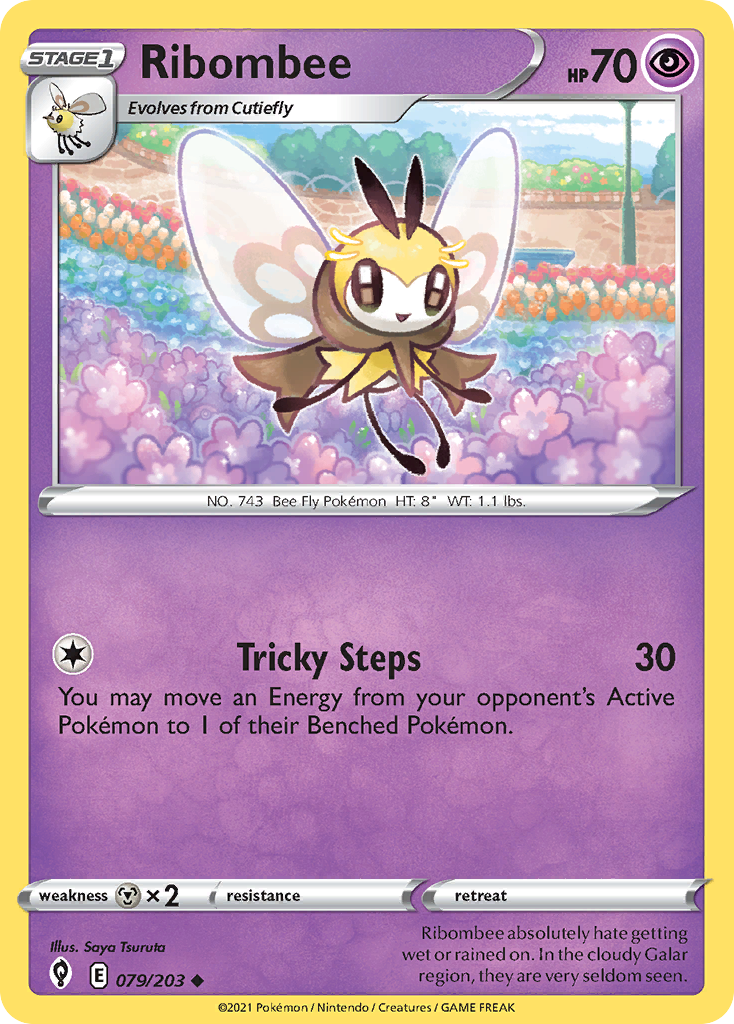 Ribombee - Evolving Skies - #79 - Pokemon TCG card