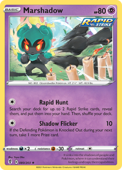Marshadow - Evolving Skies - #80 - Pokemon TCG card