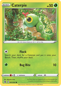 Caterpie - Fusion Strike - #1 - Pokemon TCG card