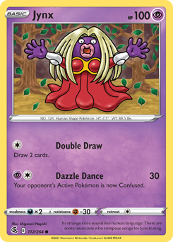 Jynx #112 Jynx - Fusion Strike - #112 - Pokemon TCG card