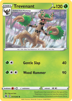Trevenant #17 Trevenant - Fusion Strike - #17 - Pokemon TCG card