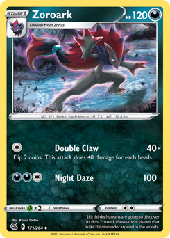 Zoroark - Fusion Strike - #171 - Pokemon TCG card