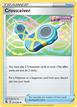 Crossceiver - Fusion Strike - #231 - Pokemon TCG card