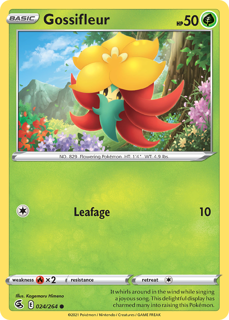 Gossifleur - Fusion Strike - #24 - Pokemon TCG card