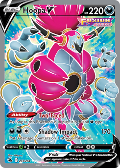Hoopa V - Fusion Strike - #253 - Pokemon TCG card