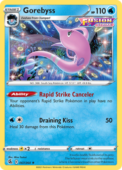 Gorebyss - Fusion Strike - #67 - Pokemon TCG card