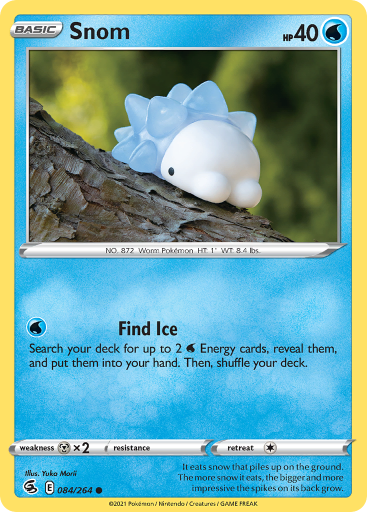 Snom - Fusion Strike - #84 - Pokemon TCG card
