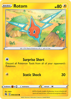 Rotom #94 Rotom - Fusion Strike - #94 - Pokemon TCG card