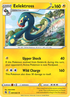 Eelektross - Fusion Strike - #97 - Pokemon TCG card