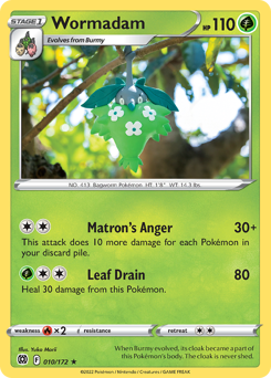 Wormadam #10 Wormadam - Brilliant Stars - #10 - Pokemon TCG card