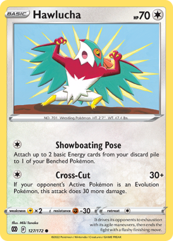 Hawlucha #127 Hawlucha - Brilliant Stars - #127 - Pokemon TCG card