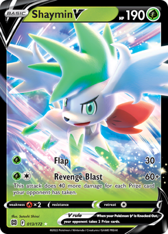 Shaymin V - Brilliant Stars - #13 - Pokemon TCG card
