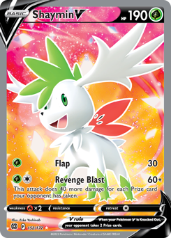 Shaymin V - Brilliant Stars - #152 - Pokemon TCG card