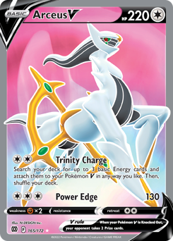 Arceus V - Brilliant Stars - #165 - Pokemon TCG card