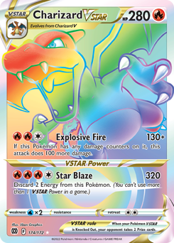 Charizard VSTAR #174 Charizard VSTAR - Brilliant Stars - #174 - Pokemon TCG card