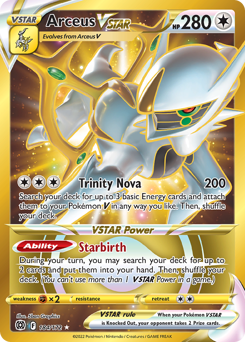 Arceus VSTAR #184 Arceus VSTAR - Brilliant Stars - #184 - Pokemon TCG card