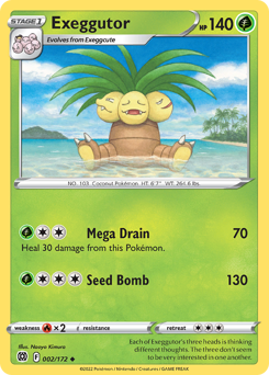 Exeggutor - Brilliant Stars - #2 - Pokemon TCG card