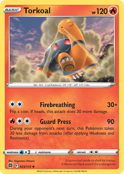 Torkoal #23 Torkoal - Brilliant Stars - #23 - Pokemon TCG card