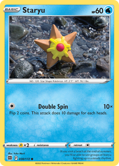 Staryu #30 Staryu - Brilliant Stars - #30 - Pokemon TCG card
