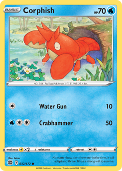 Corphish - Brilliant Stars - #32 - Pokemon TCG card