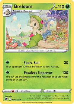 Breloom - Brilliant Stars - #4 - Pokemon TCG card