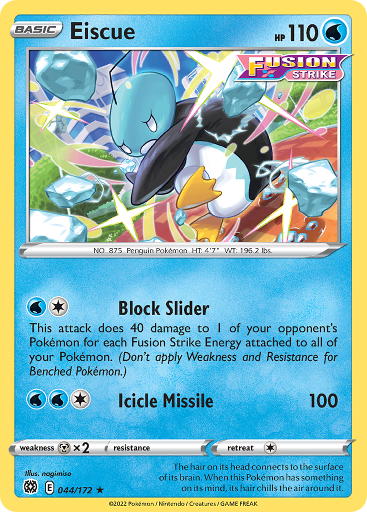 Eiscue - Brilliant Stars - #44 - Pokemon TCG card